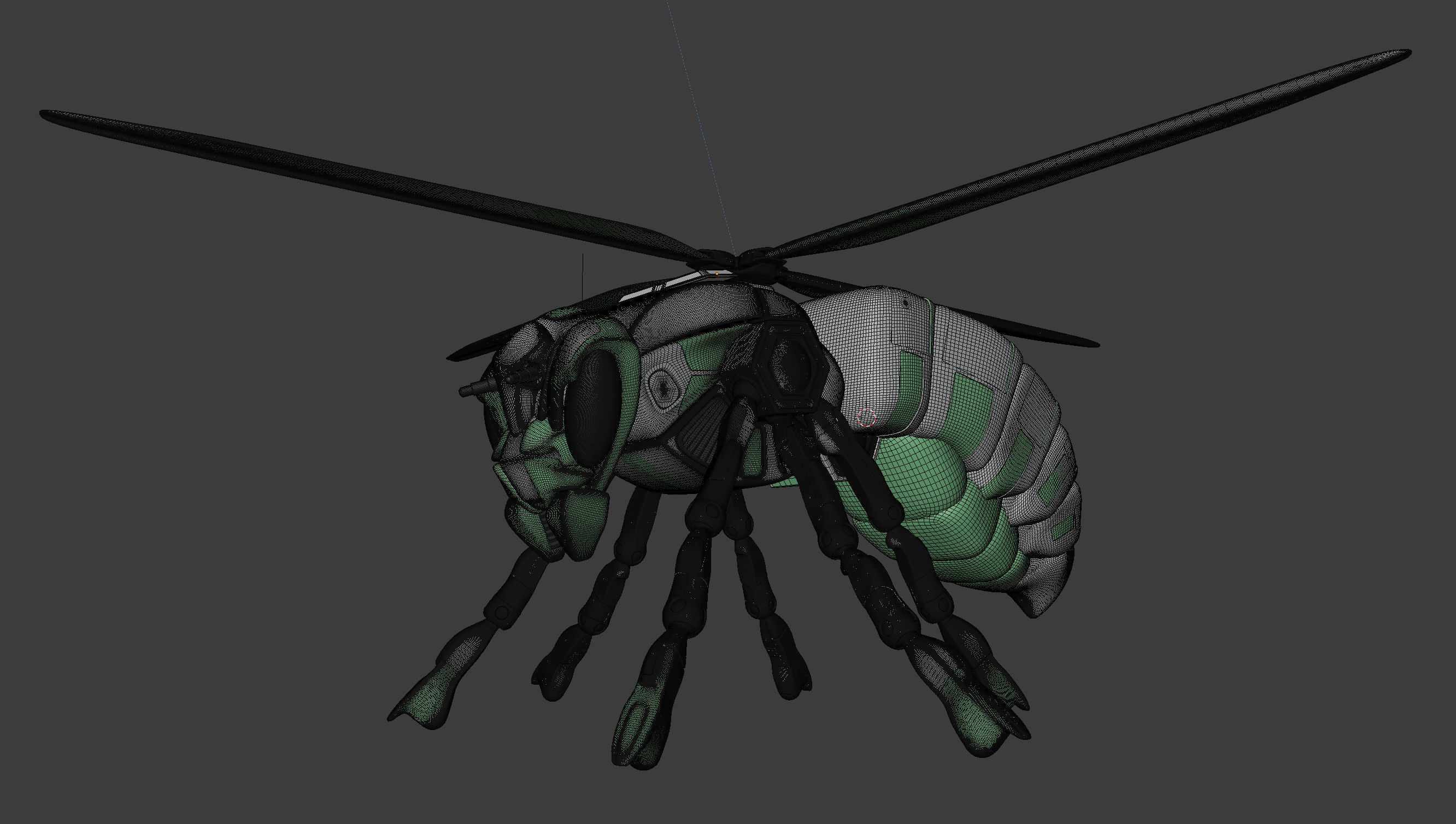 Insect Vehicle - Robot Insect 3D model_7