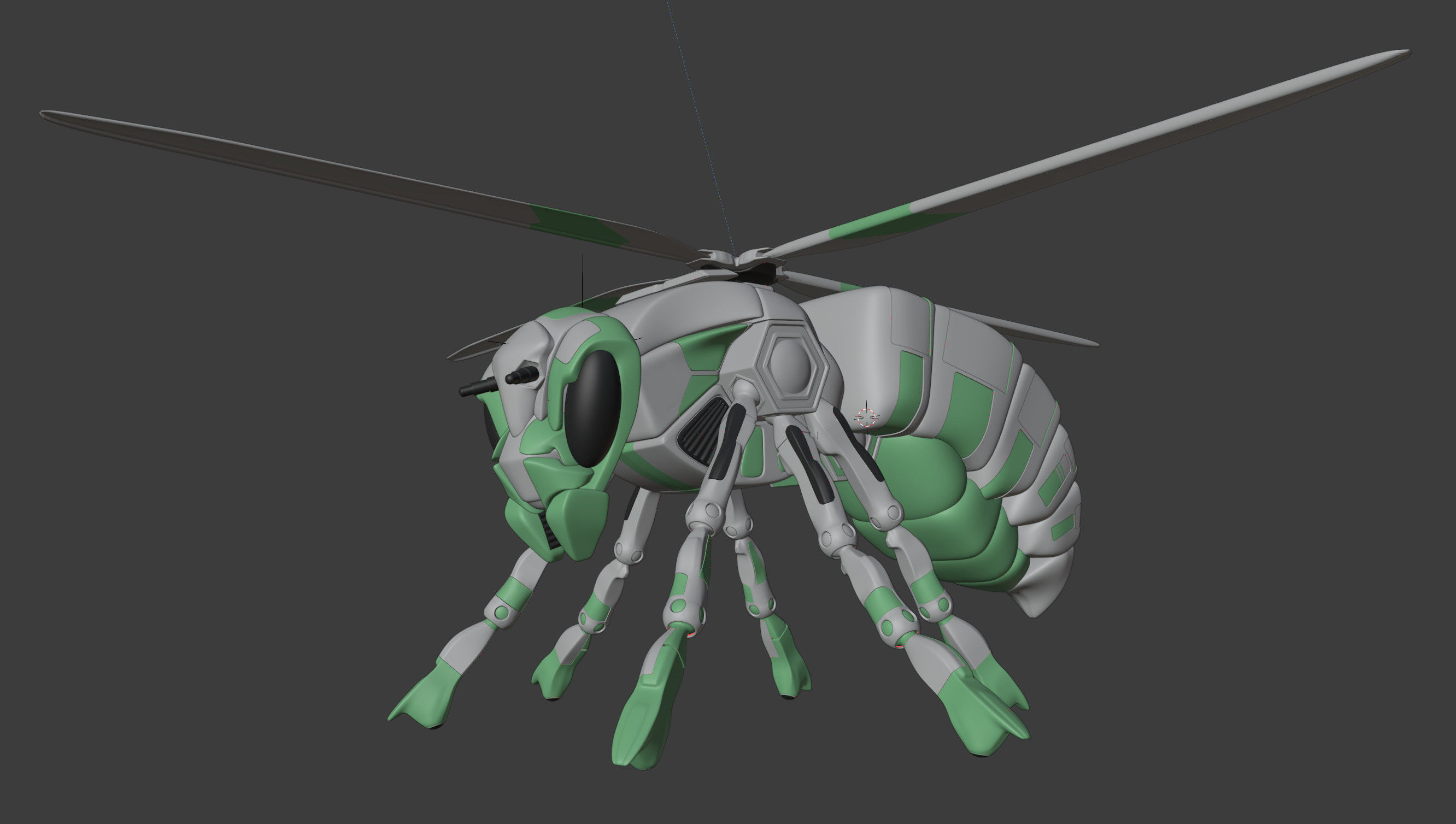 Insect Vehicle - Robot Insect 3D model_5