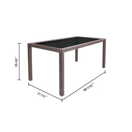 Bridgette Rectangular Long Dining Set 3D model_15