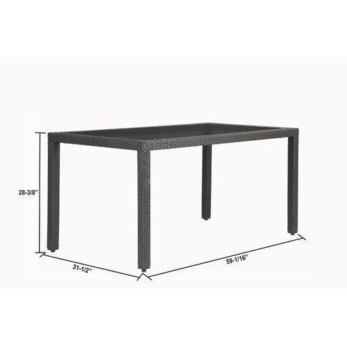 Bridgette Rectangular Long Dining Set 3D model_17