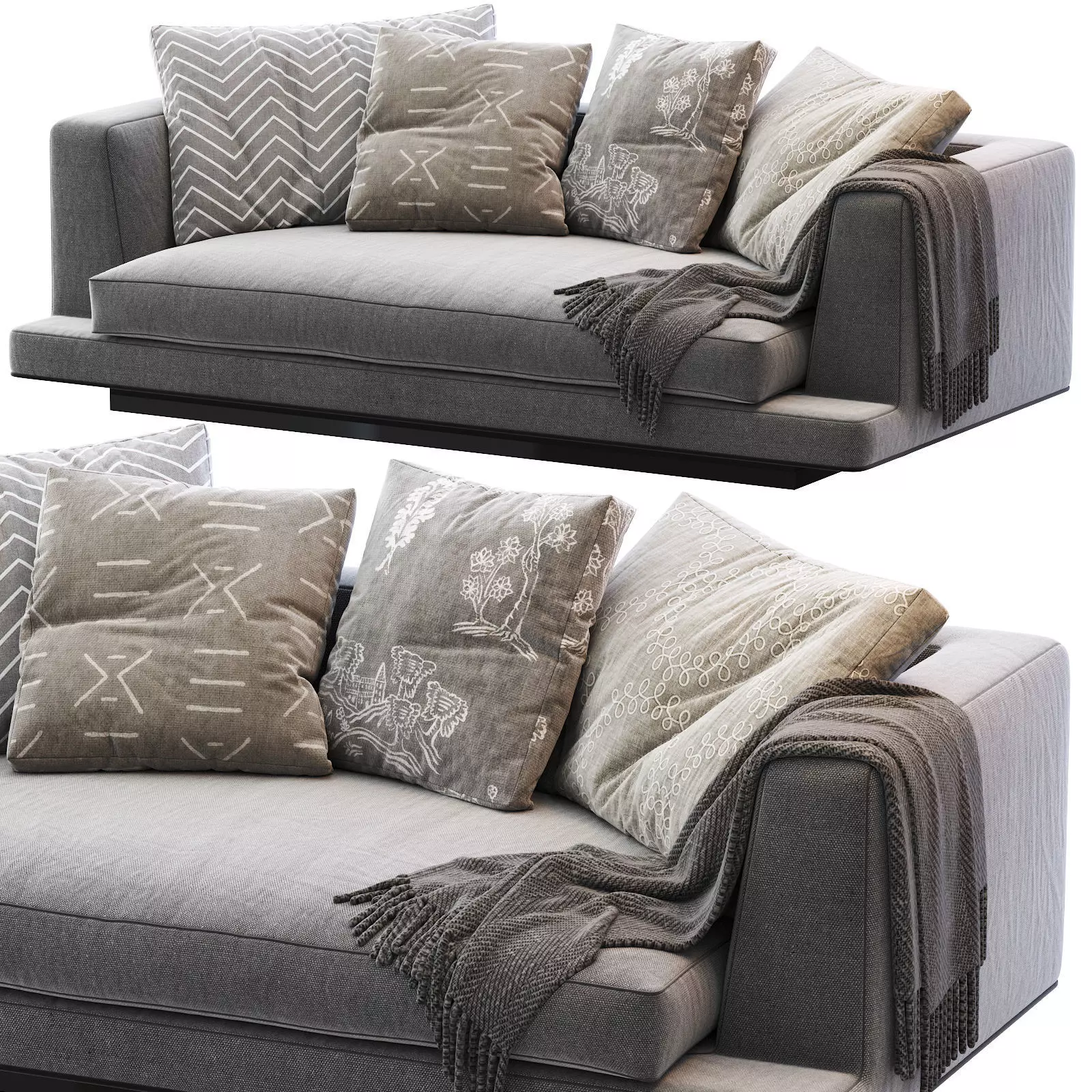 Aurae Maxalto Sofa 3D model