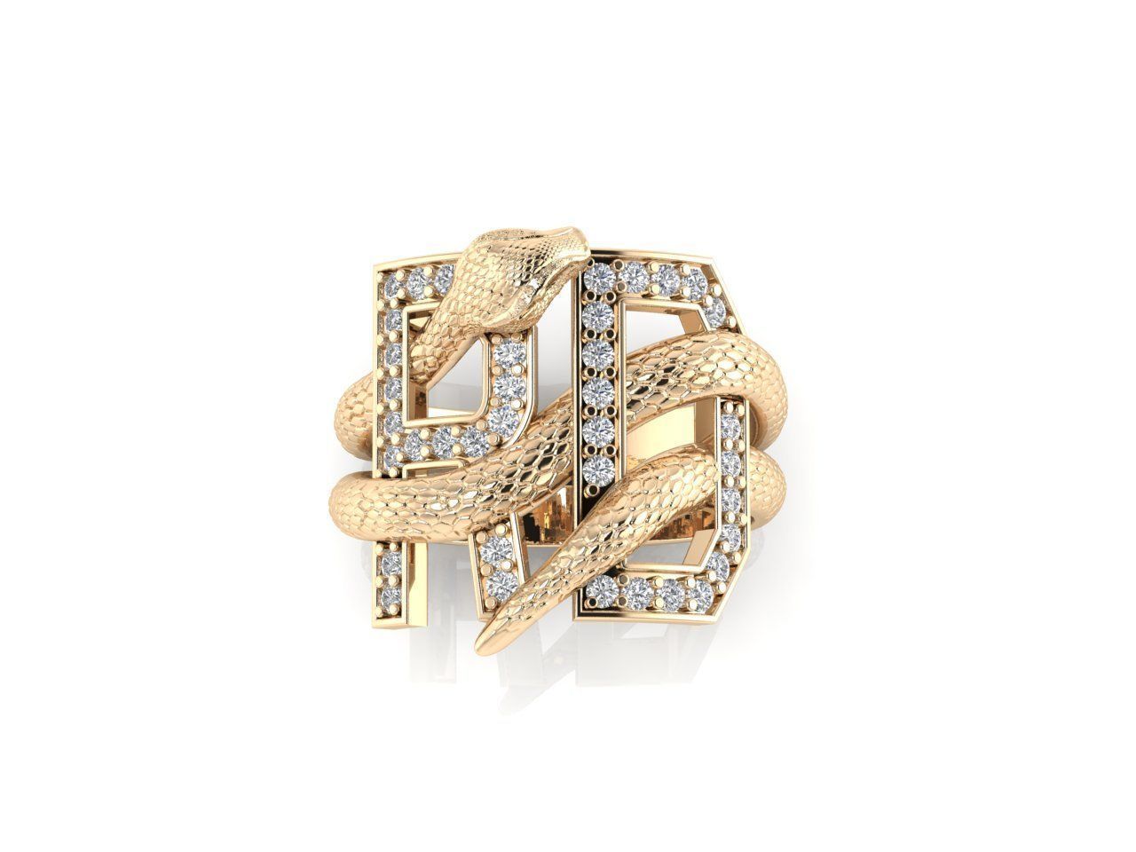 Rung 159 Snake 3D print model_8