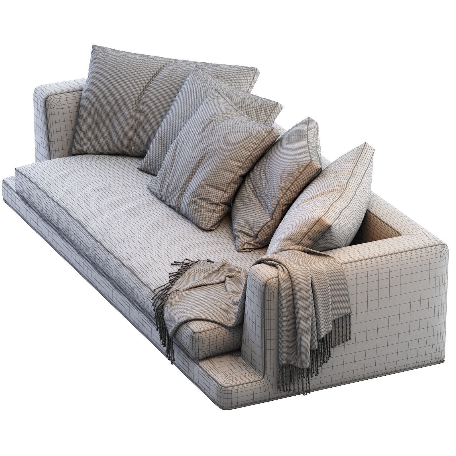 Aurae Maxalto Sofa 3D model_4