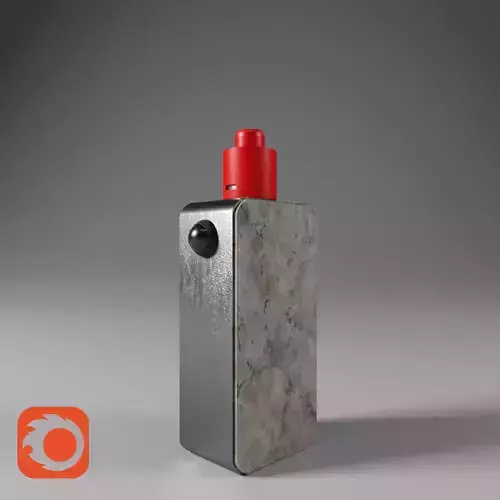Mod and RDA Vape 3D model