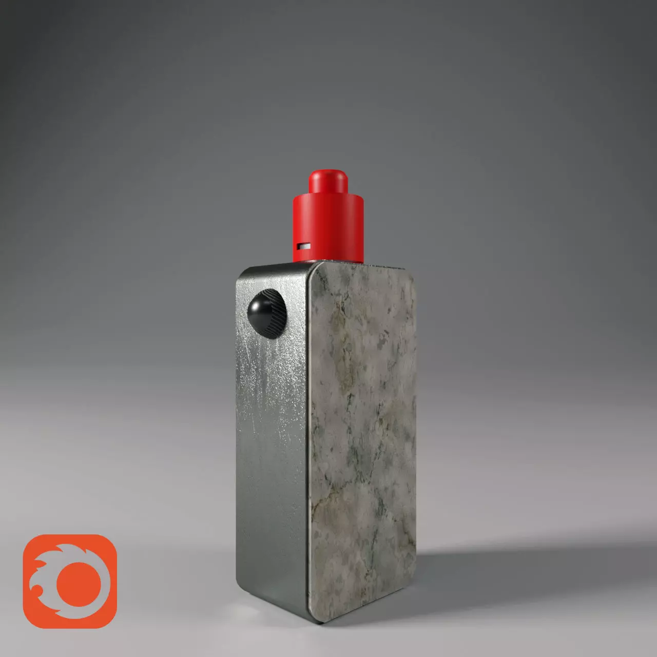 Mod and RDA Vape 3D model_0