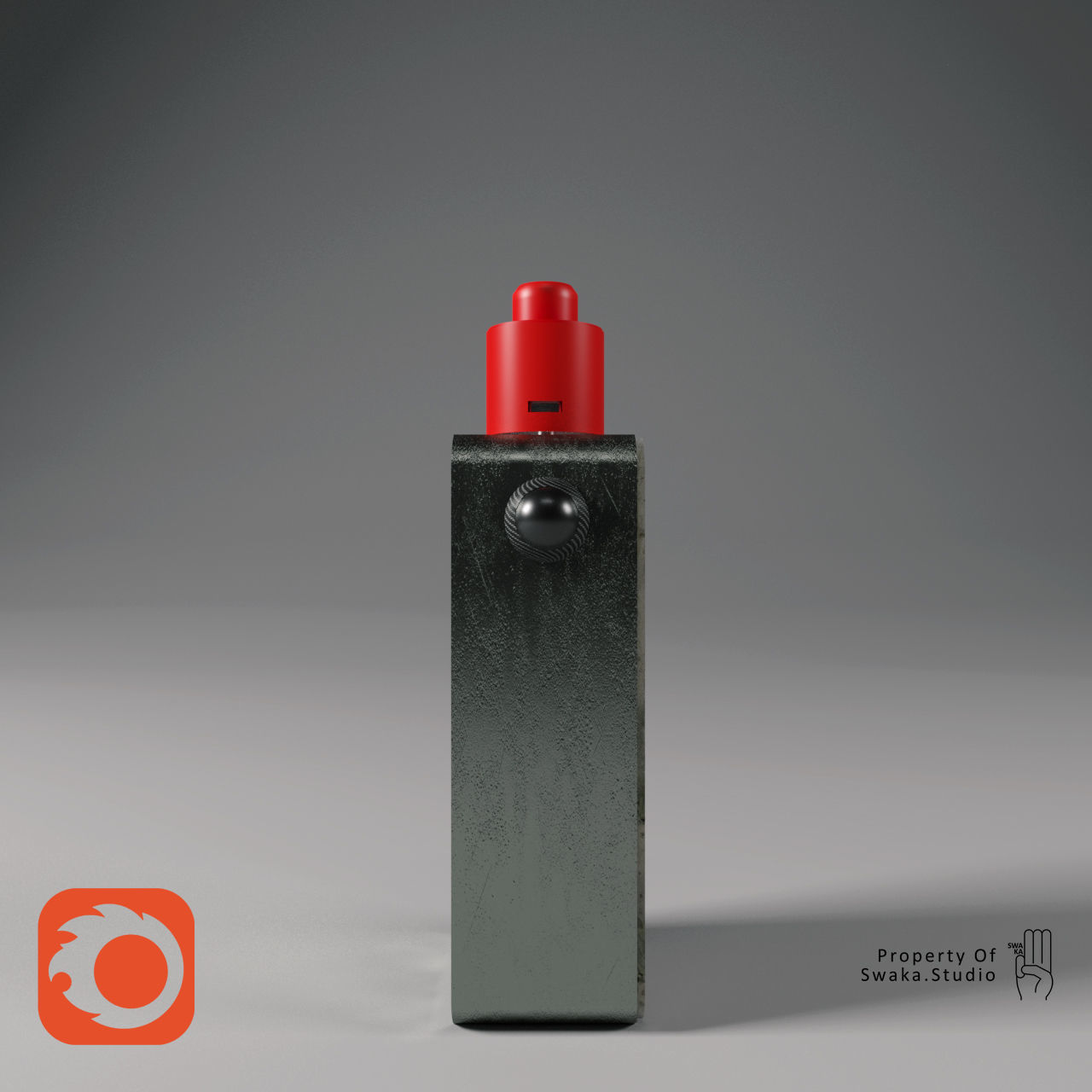 Mod and RDA Vape 3D model_1