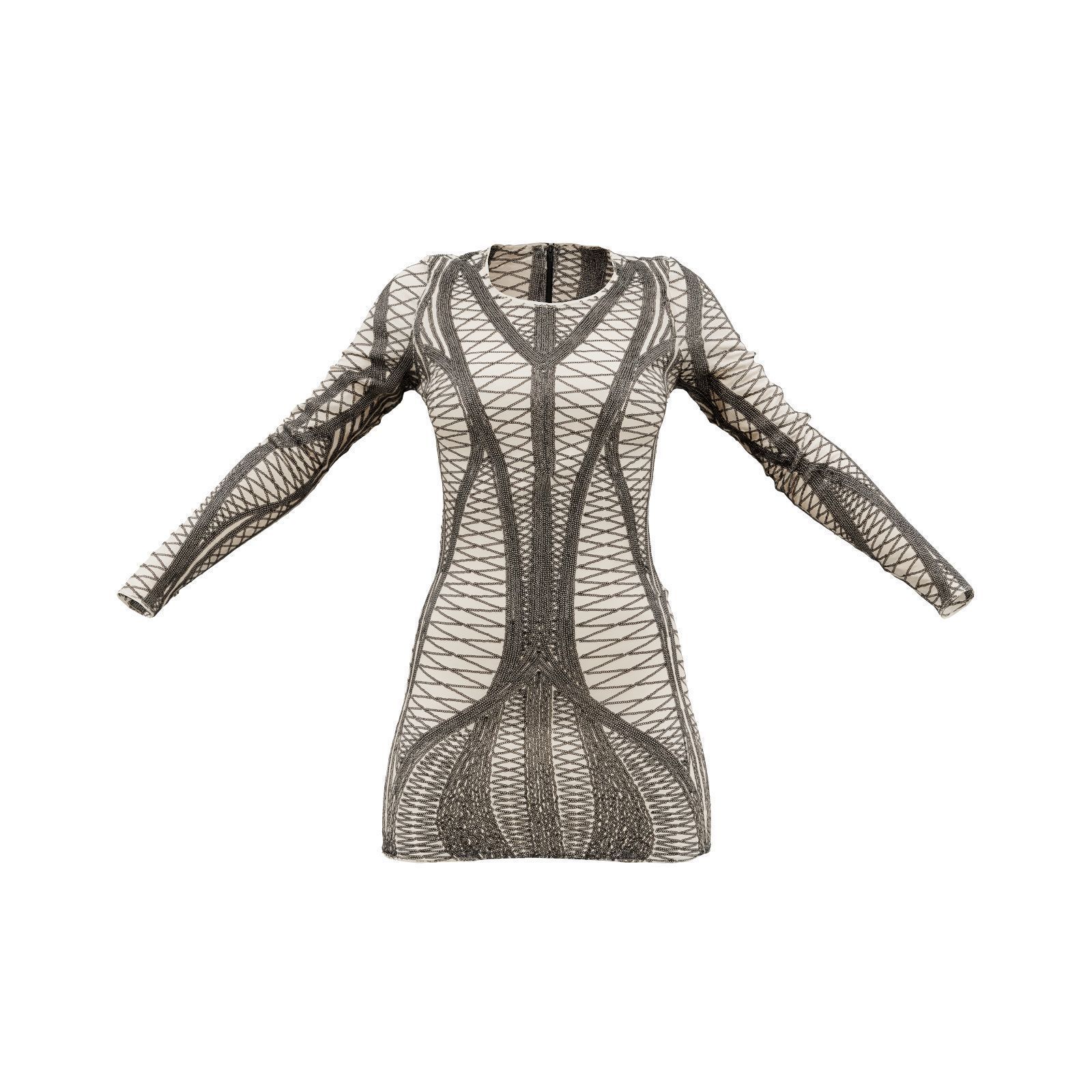 Arc Dress 3D model_7