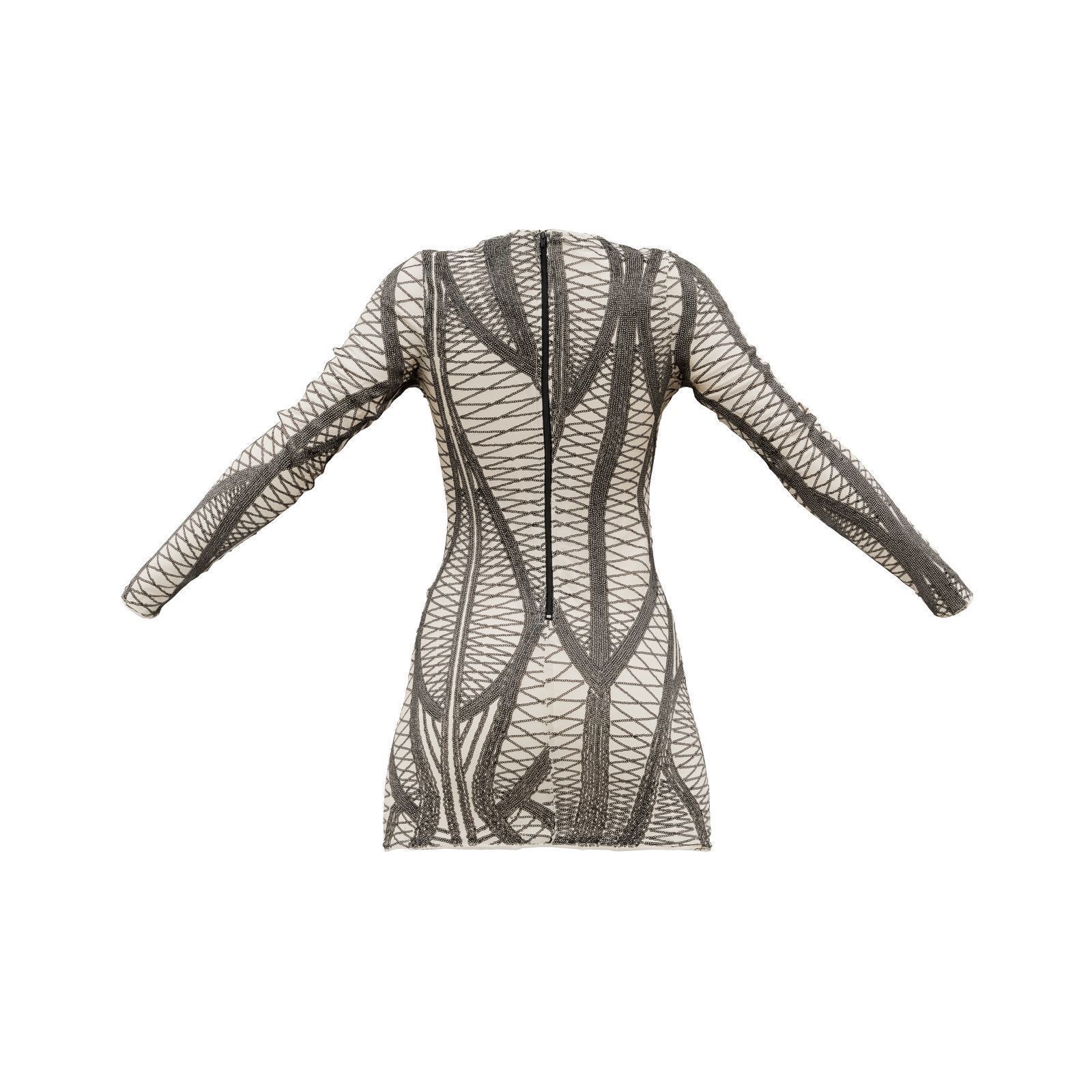 Arc Dress 3D model_11