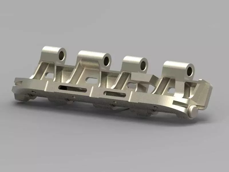 Panzer VI Tiger I Track 3D print model_0