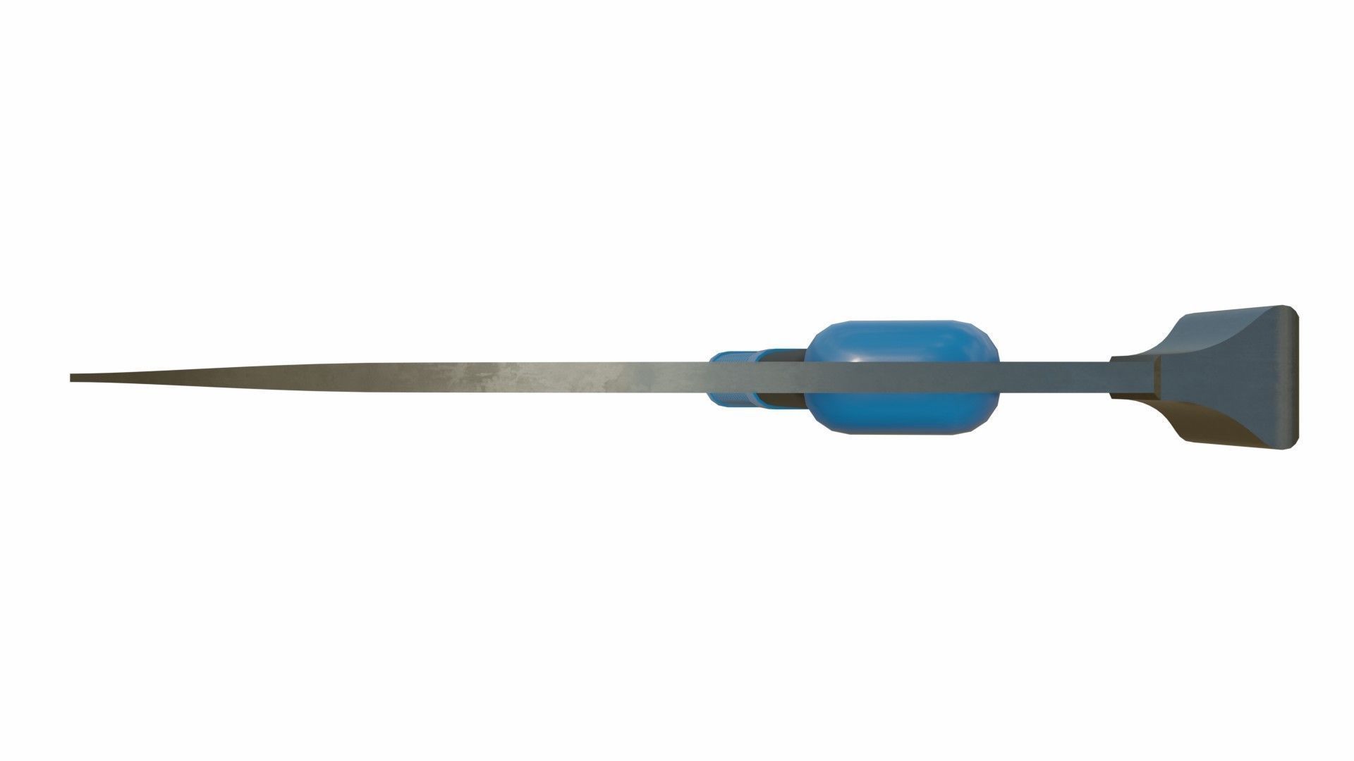 Ice-axe mountaineering axe with handle 3D model_6