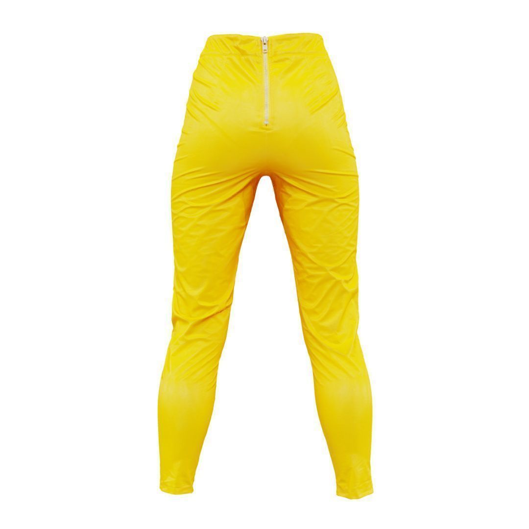 Bags And Zippers Vinyl Trousers 3D model_16