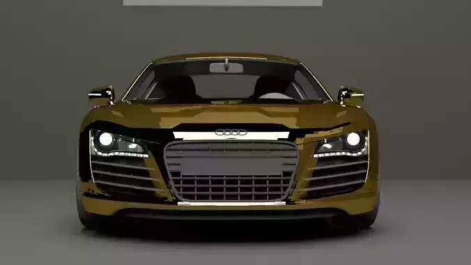 Audi R8 V10 Gold Edition