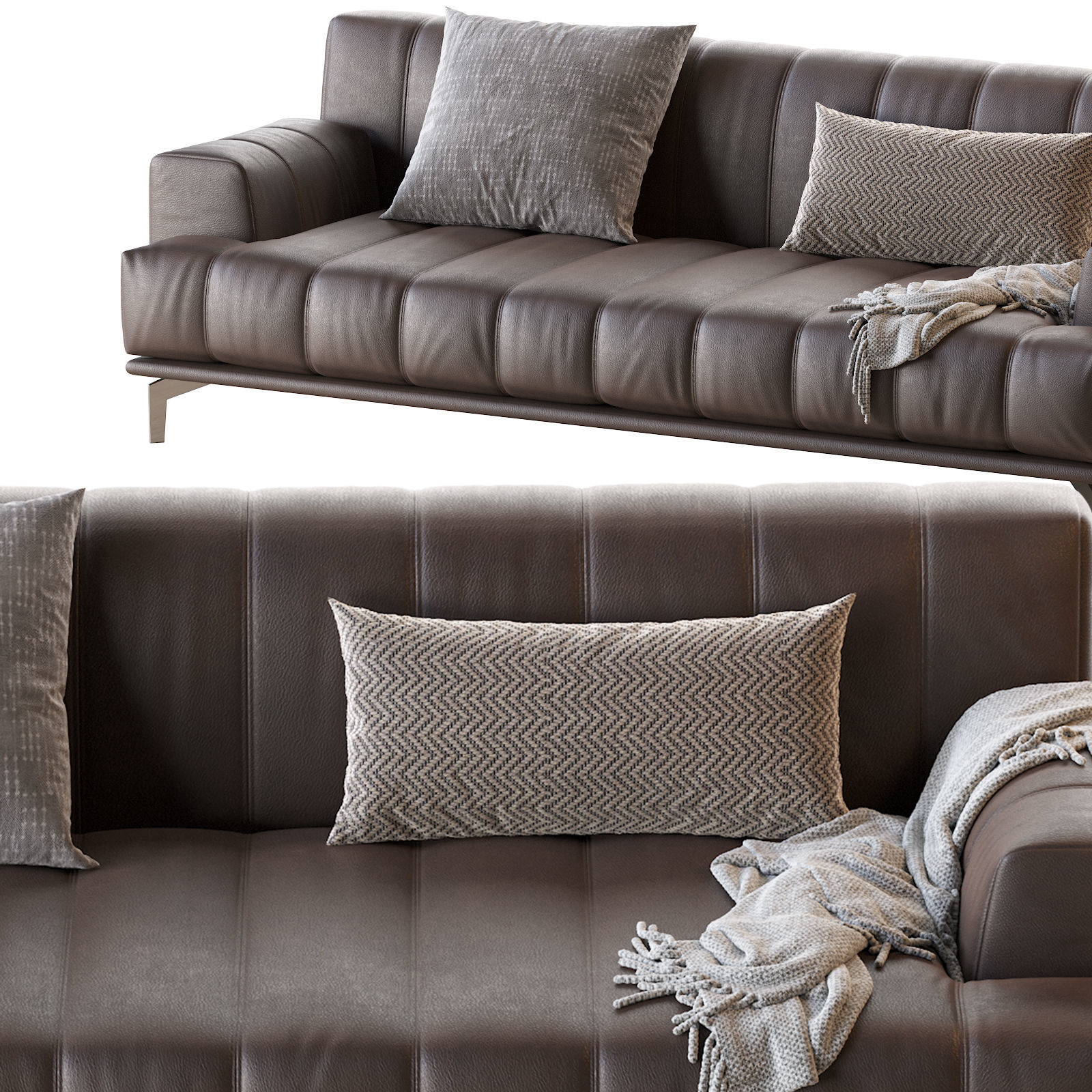 Chloe Sofa 3D model_3
