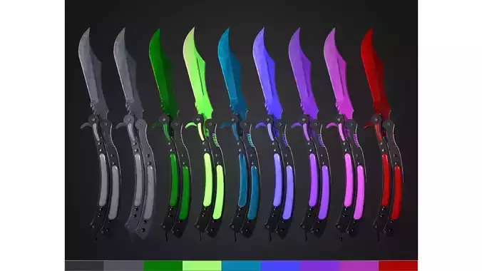 Butterfly Knife - 9 in 1 