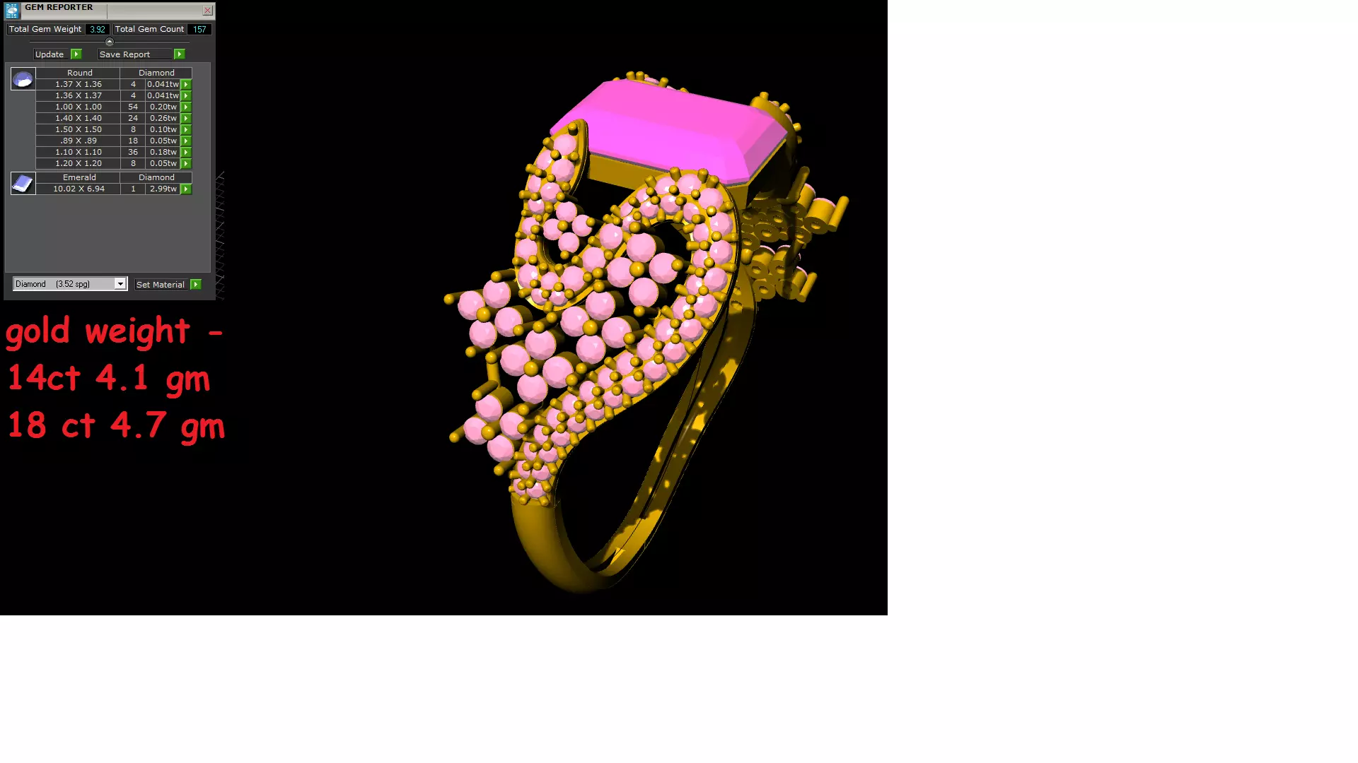 snake ring Free 3D print model