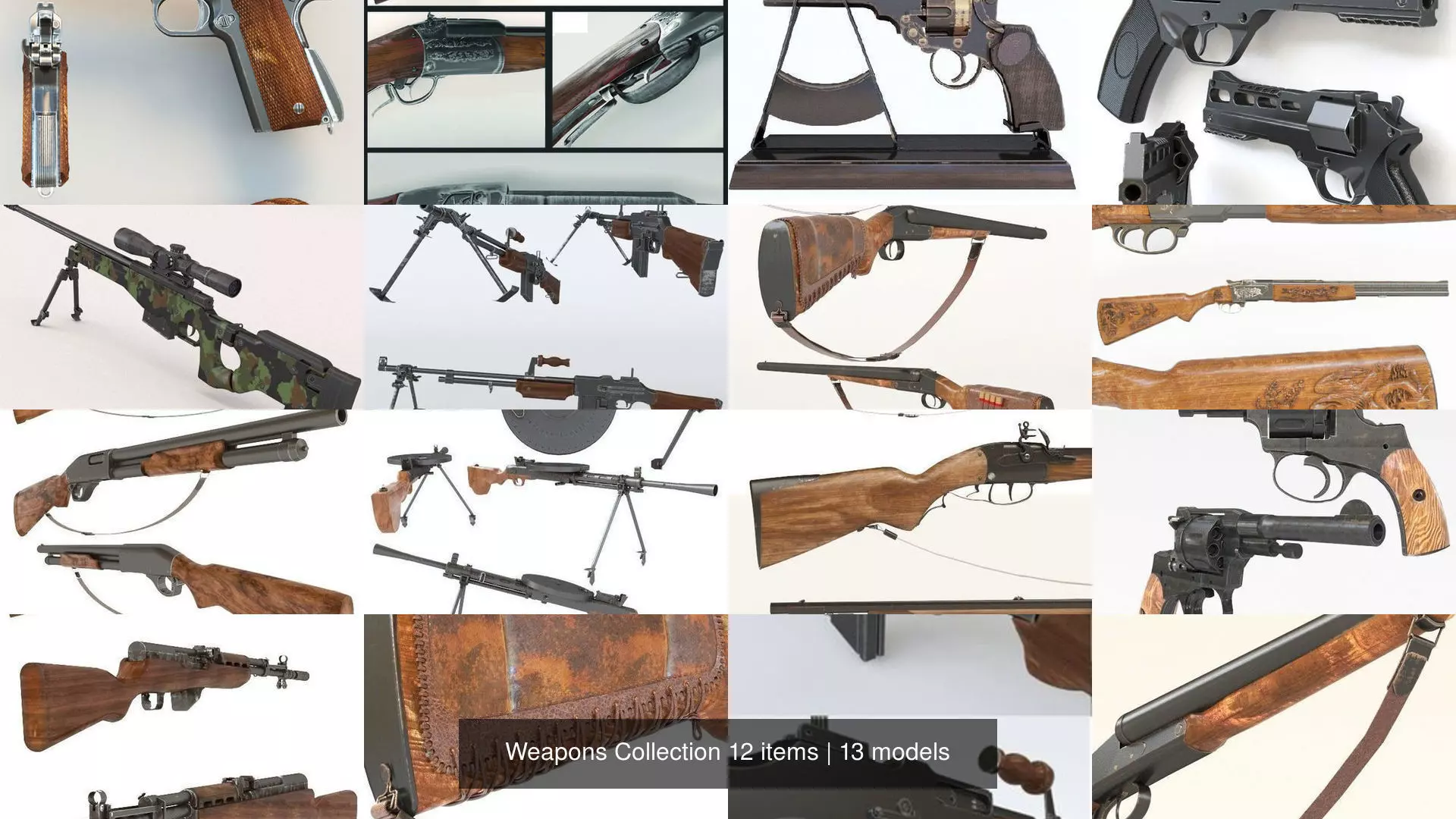 Weapons Collection 12 items _0
