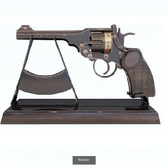 Old weapon colllection 3D Model Collection_4