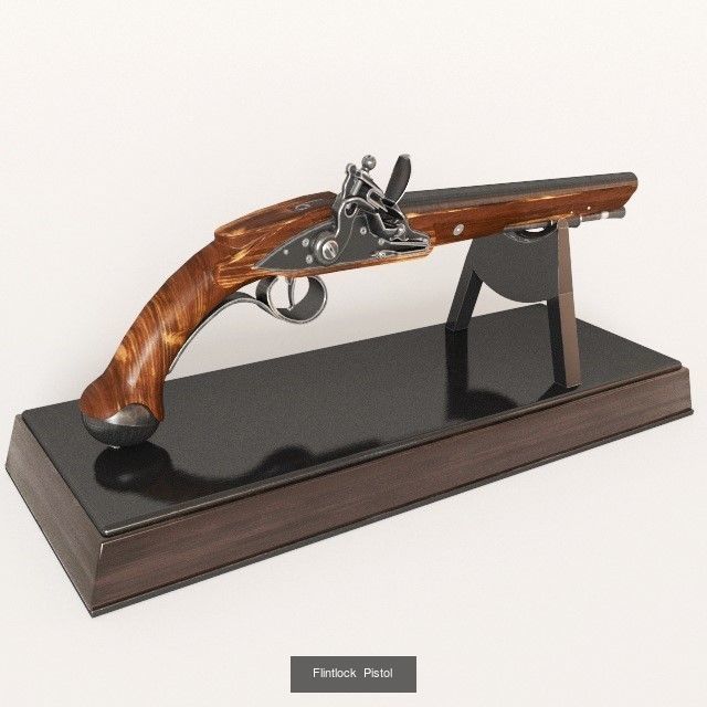 Old weapon colllection 3D Model Collection_2