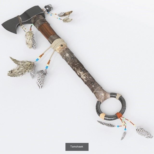 Old weapon colllection 3D Model Collection_5