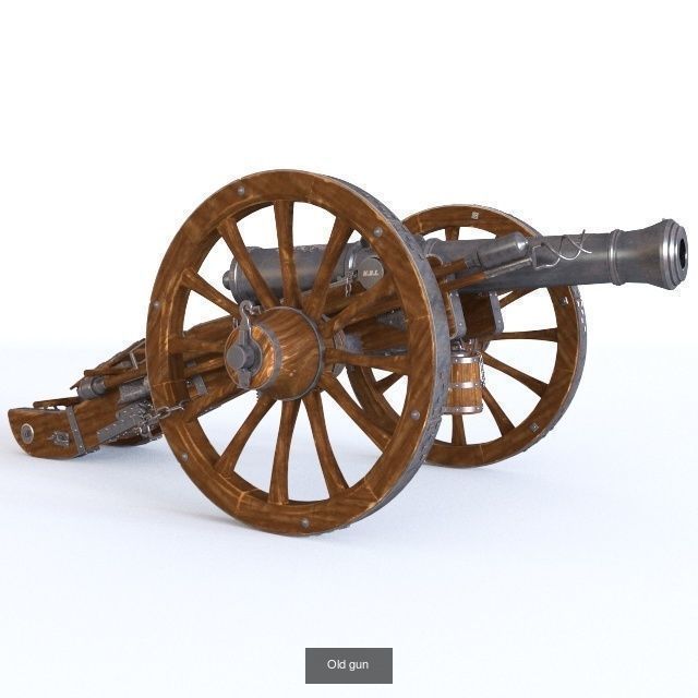 Old weapon colllection 3D Model Collection_3