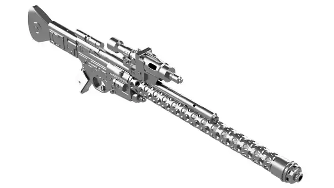 Star Wars Battlefront II - DLT-20A Blaster Rifle 3D print model