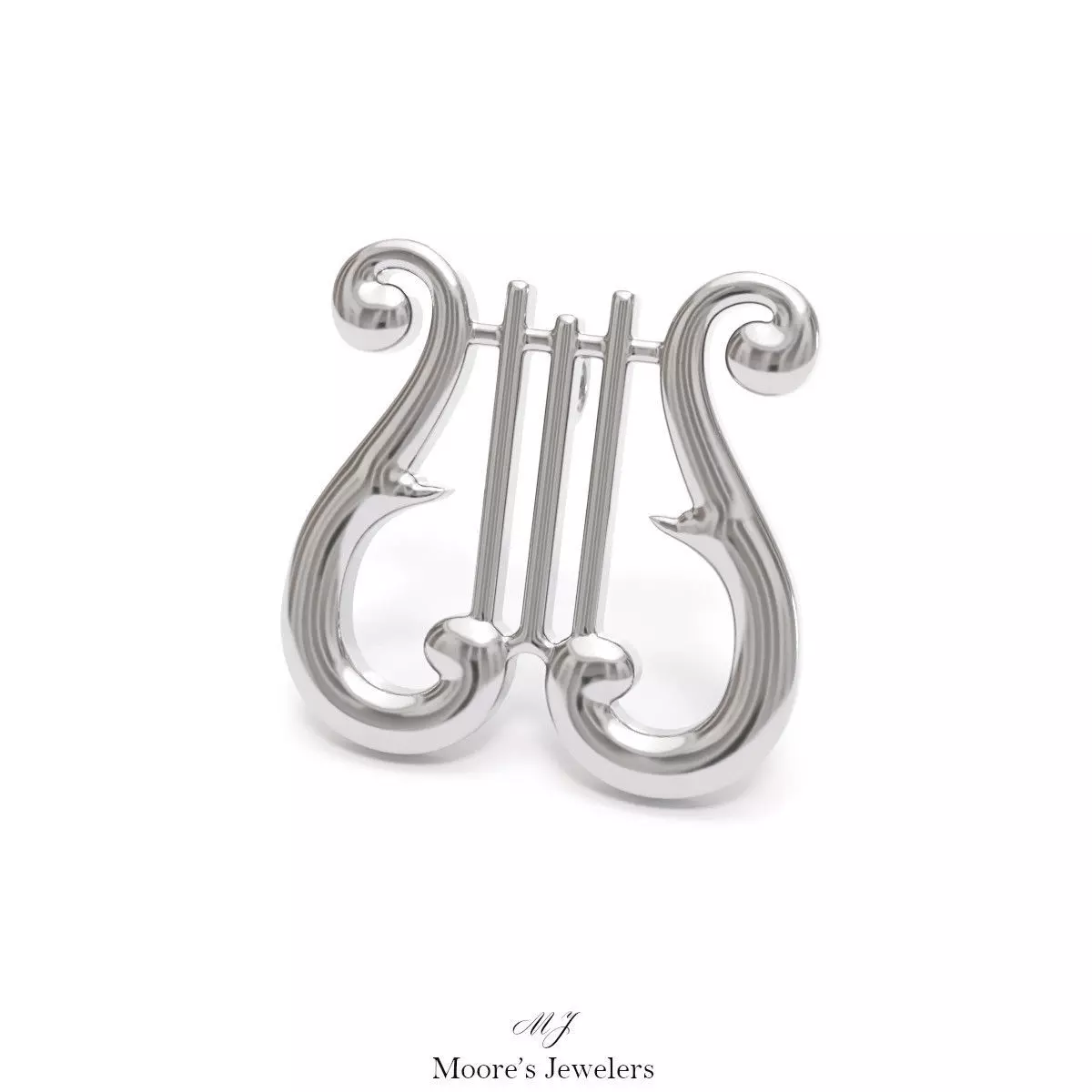 Musical Stand Pendant 3d Model 3D print model_0