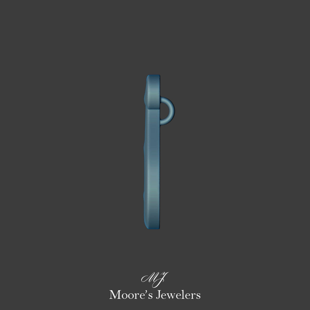 Musical Stand Pendant 3d Model 3D print model_7