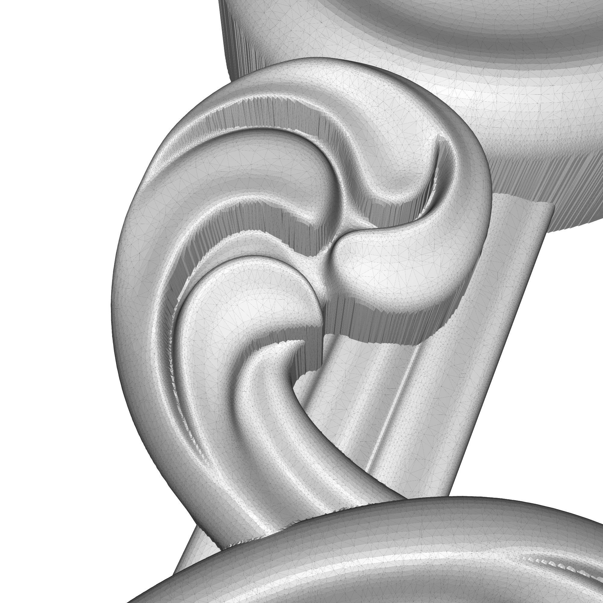 Carved Picture Frame 3D model_8