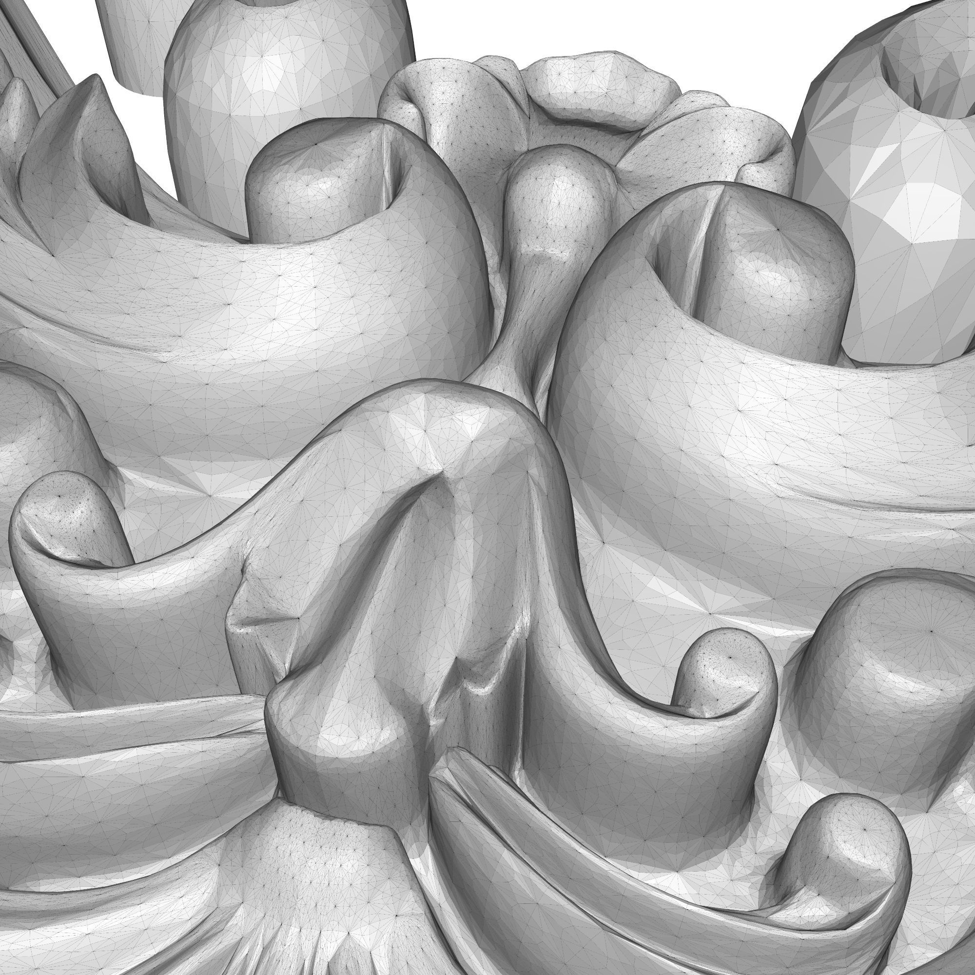 Carved Picture Frame 3D model_7