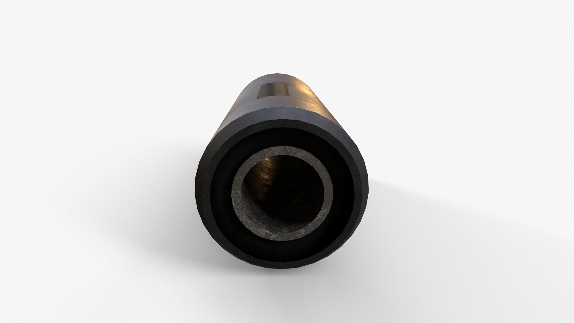 Silencer V5 Low-poly 3D model_11