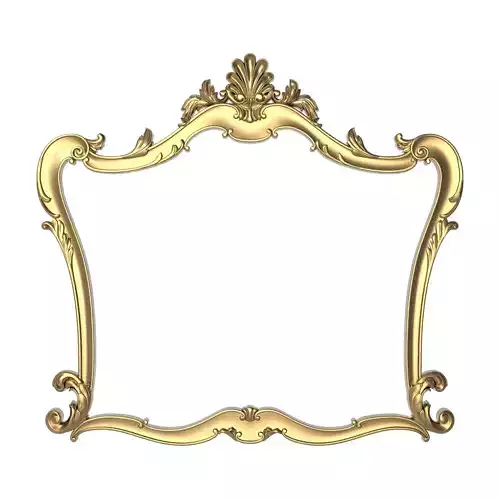 Carved Picture Frame 3D model