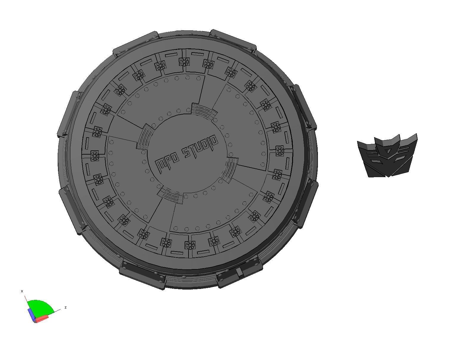 base transformers 3D print model_6