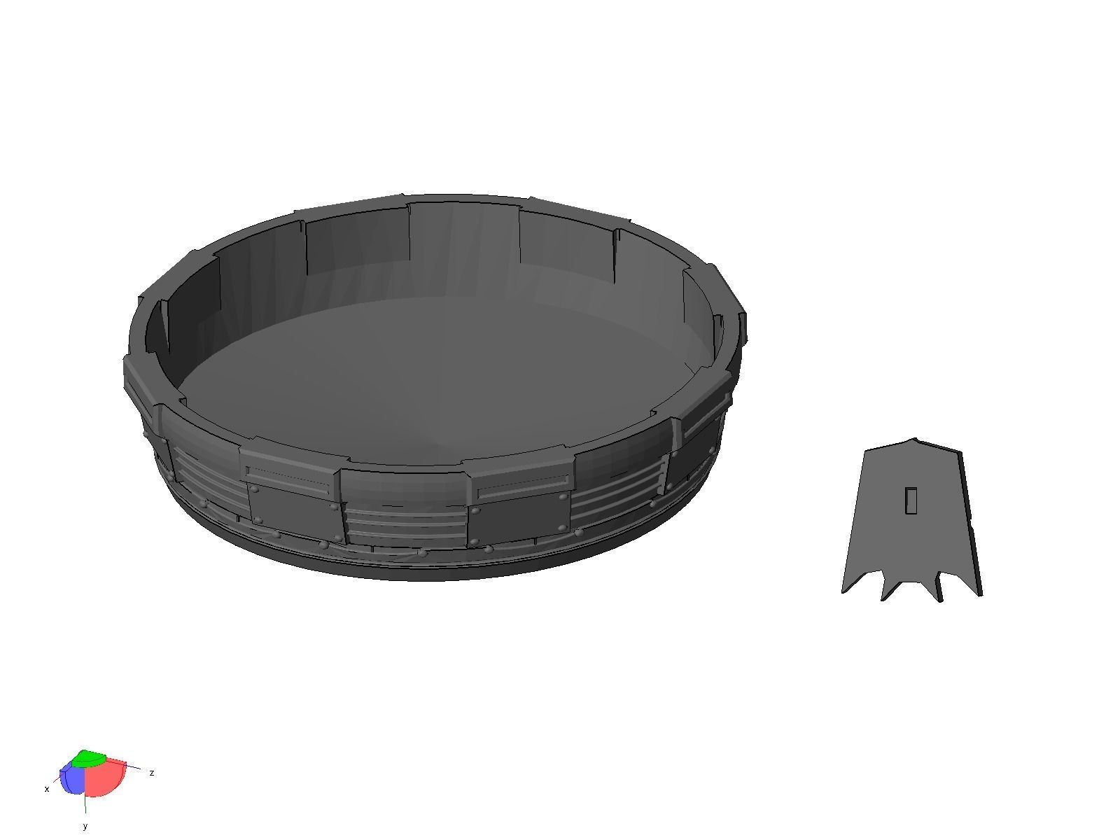 base transformers 3D print model_5