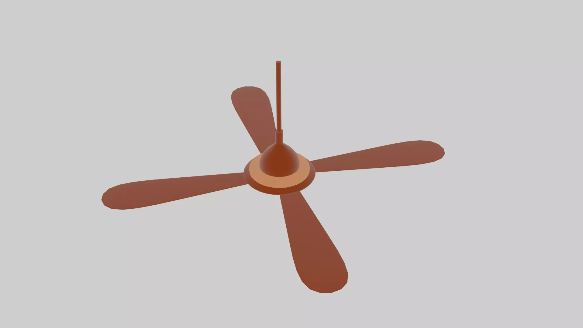 Cartoon Fan Free low-poly 3D model