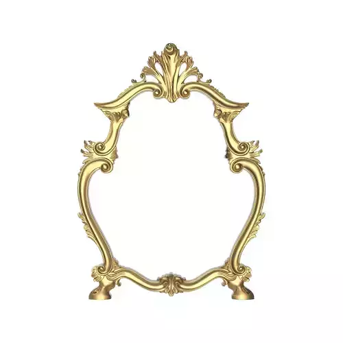 Carved Picture Frame 3D model