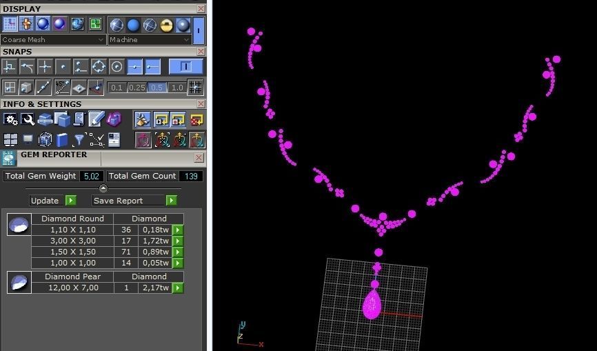 1 A Beautiful necklace 3D print model_3