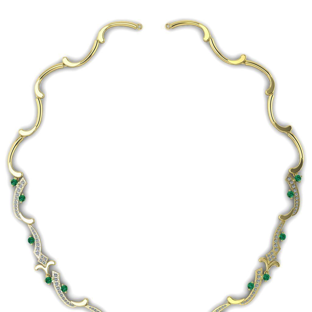 1 A Beautiful necklace 3D print model_1