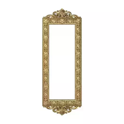 Carved Picture Frame 3D model