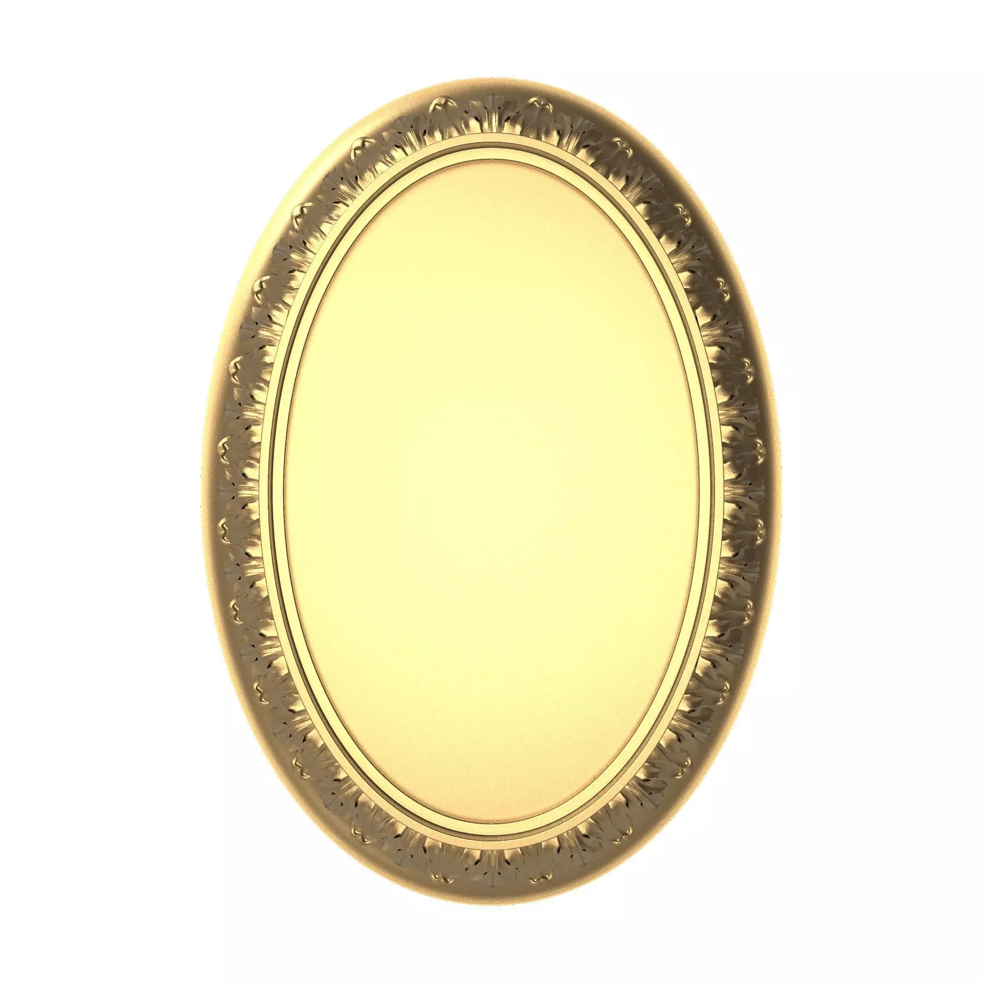 Carved Picture Frame 3D model_0