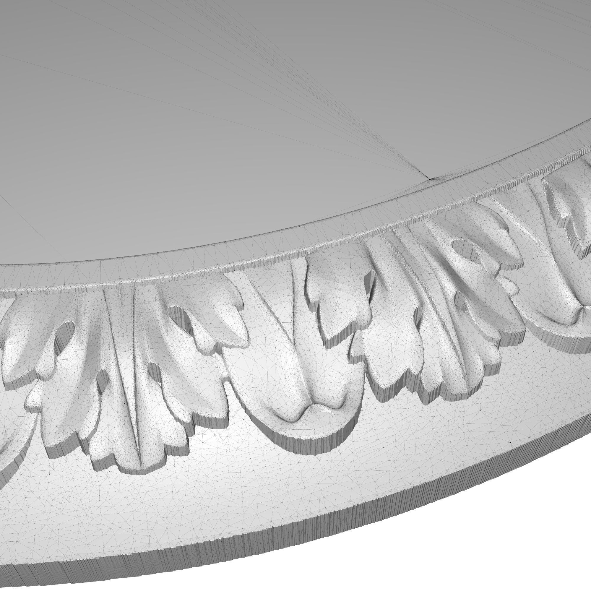 Carved Picture Frame 3D model_7