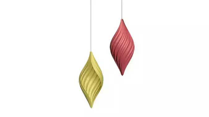 Simple hanging design 3D print model