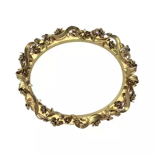 Carved Picture Frame 3D model