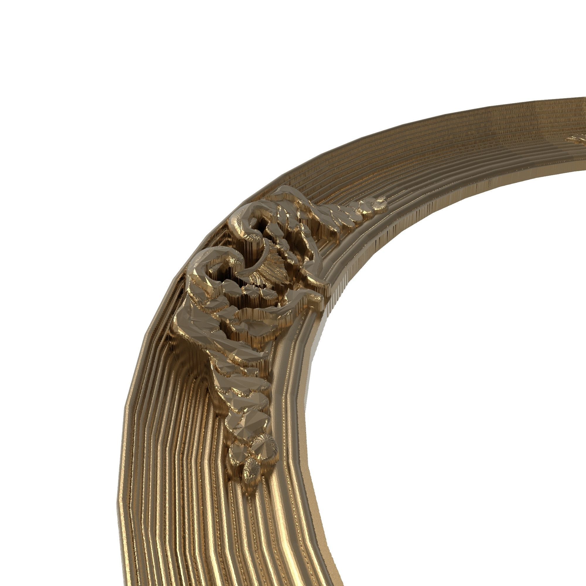 Carved Picture Frame 3D model_2