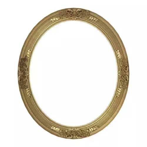 Carved Picture Frame 3D model