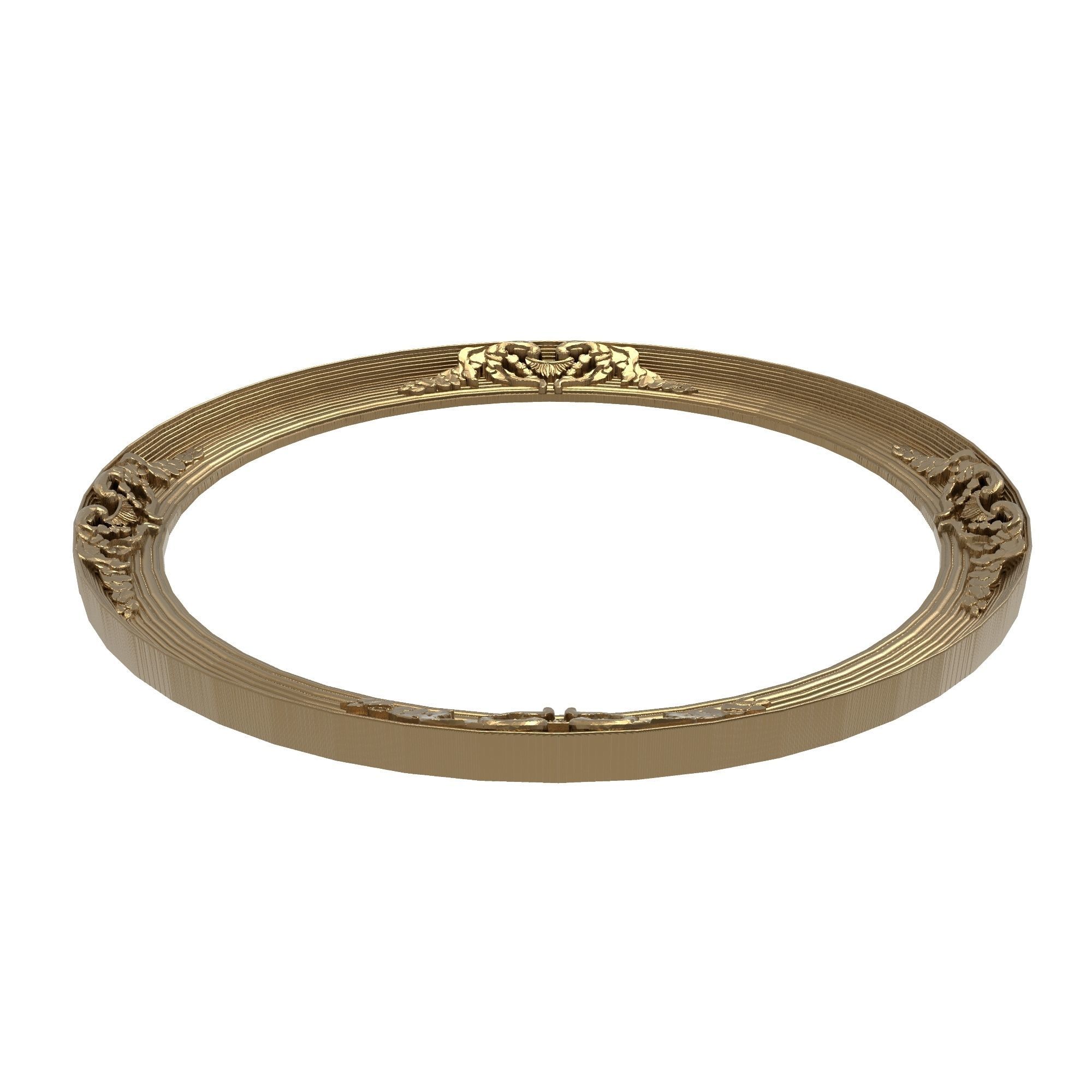 Carved Picture Frame 3D model_5