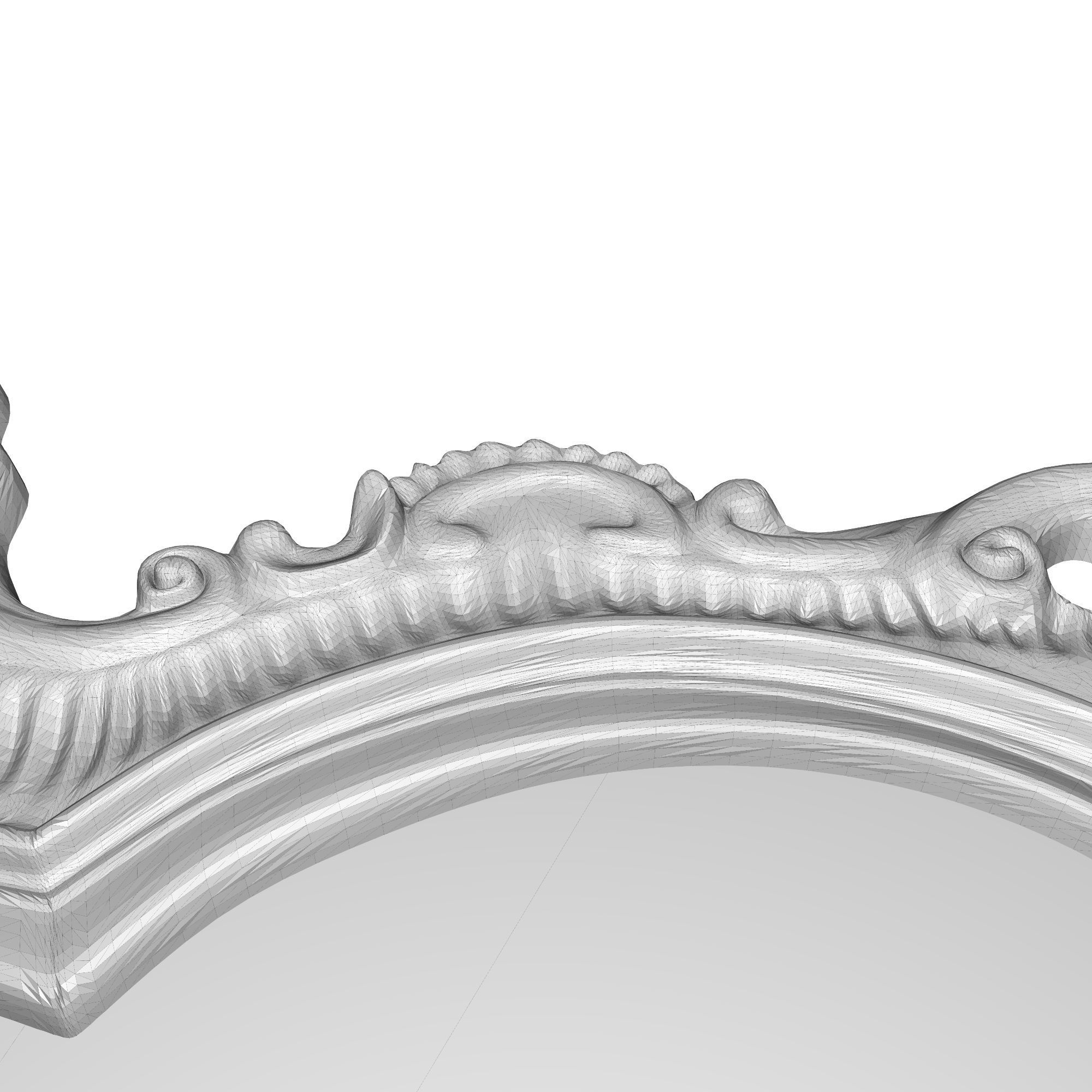 Carved Picture Frame 3D model_9