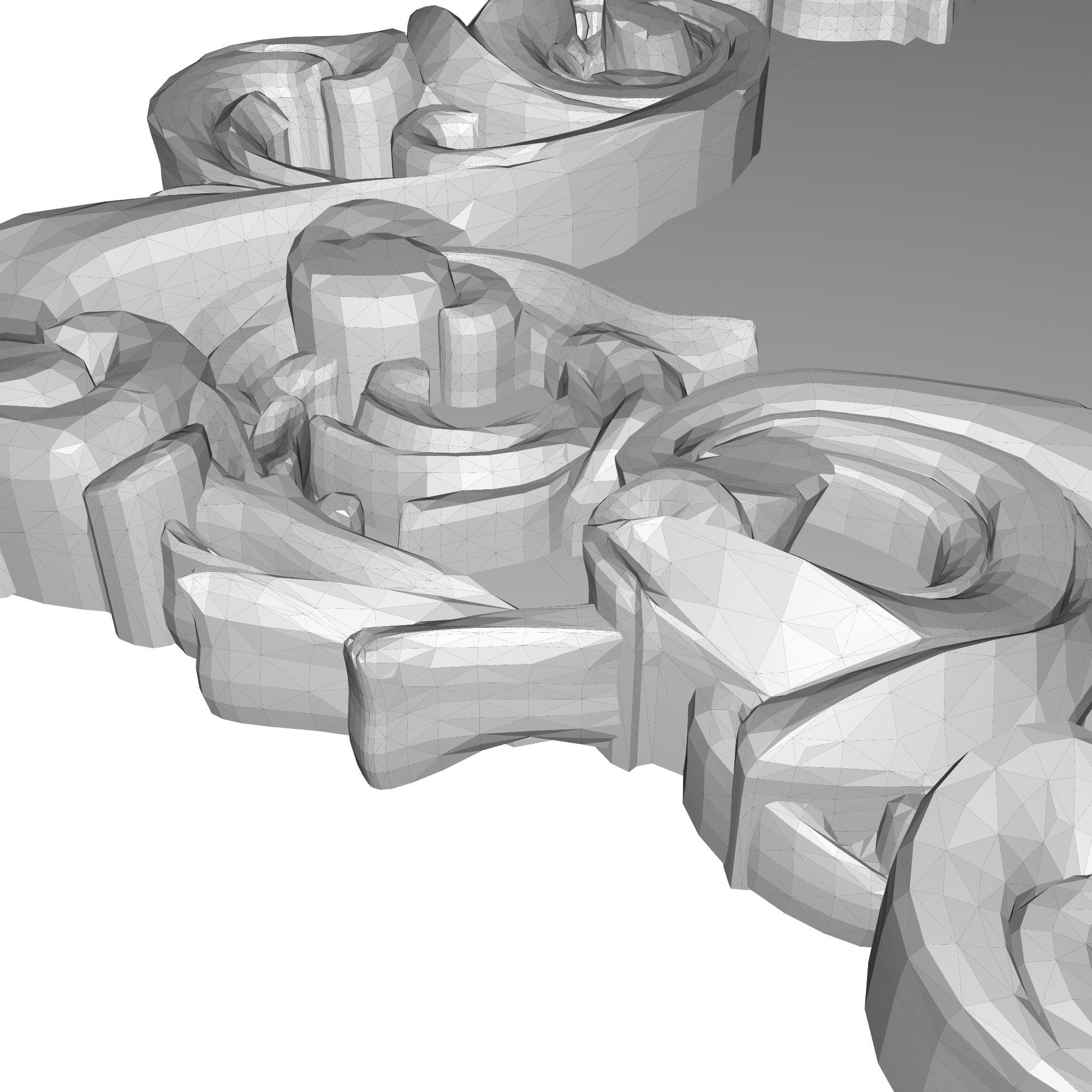 Carved Picture Frame 3D model_7