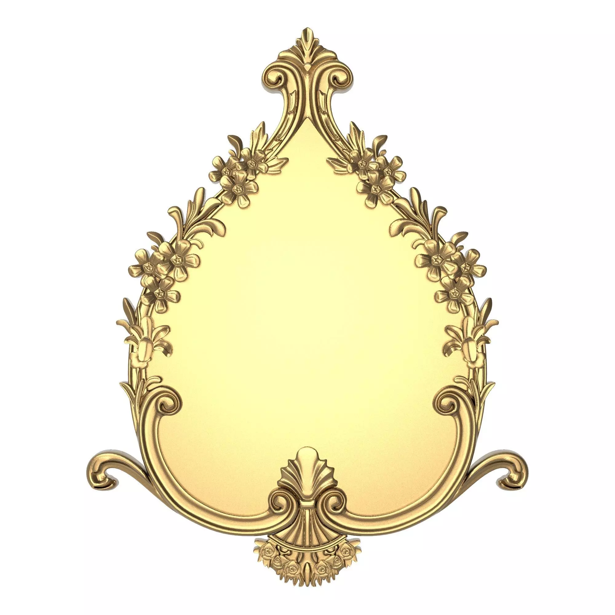 Carved Picture Frame 3D model