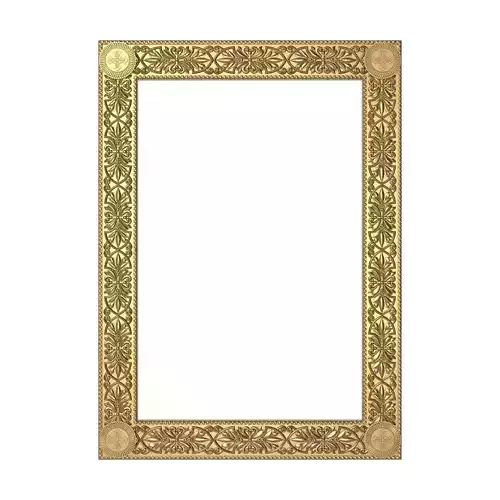 Carved Picture Frame