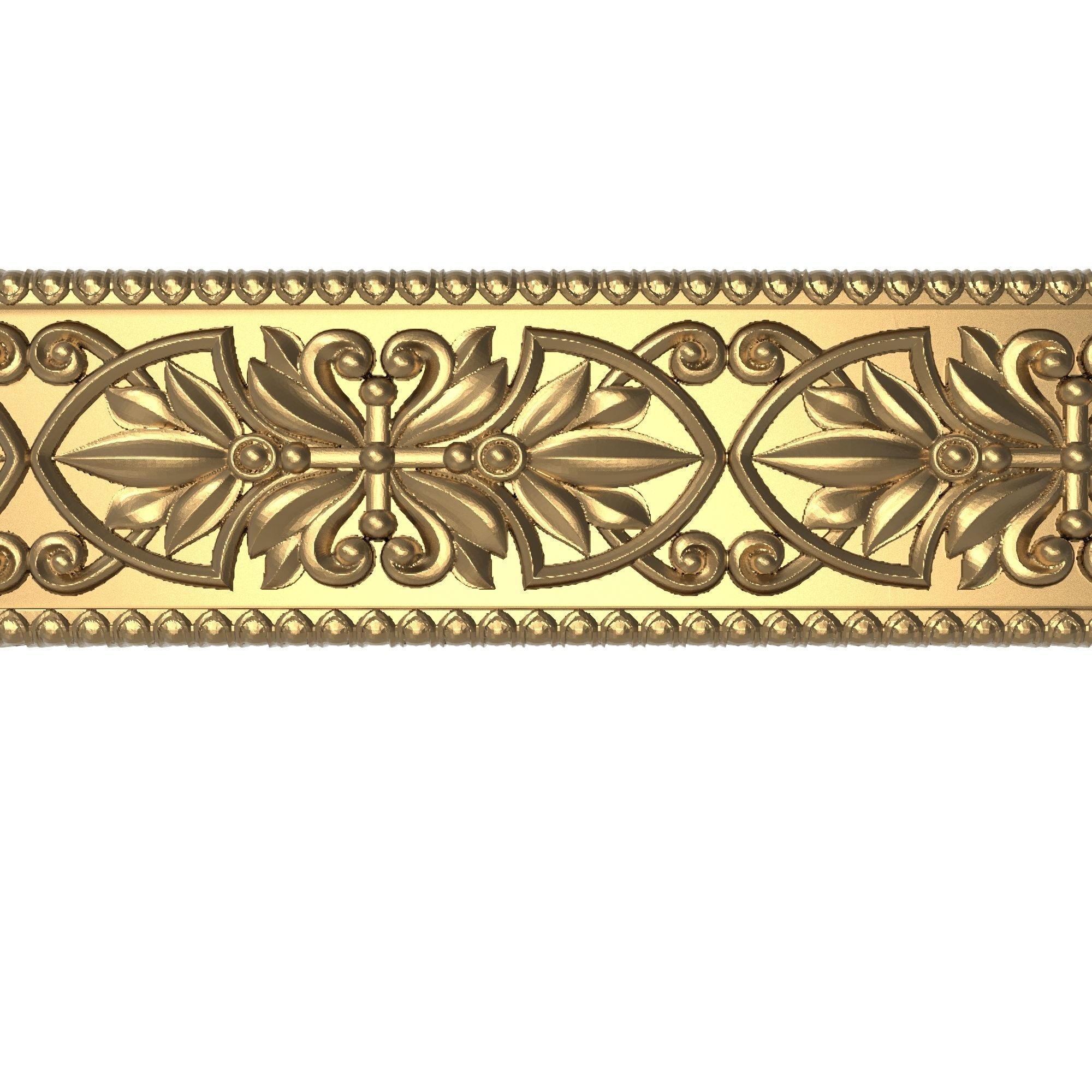 Carved Picture Frame 3D model_2